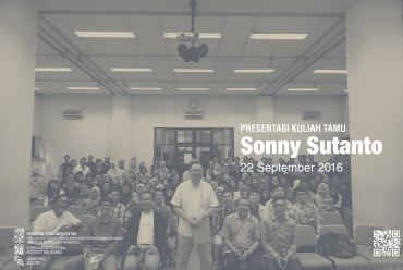 Kuliah Tamu – Sonny Sutanto