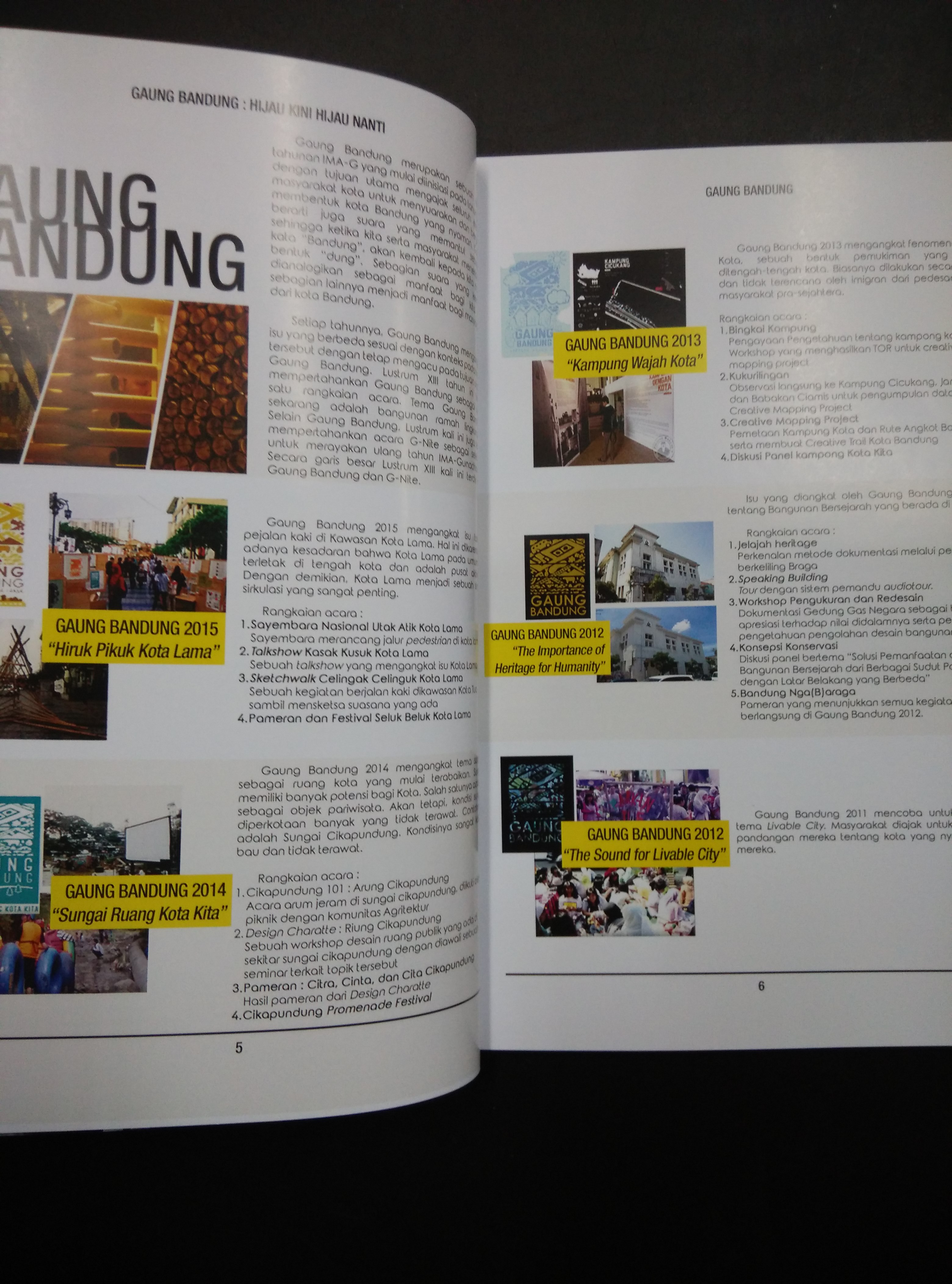 Publikasi Gaung Bandung 2016