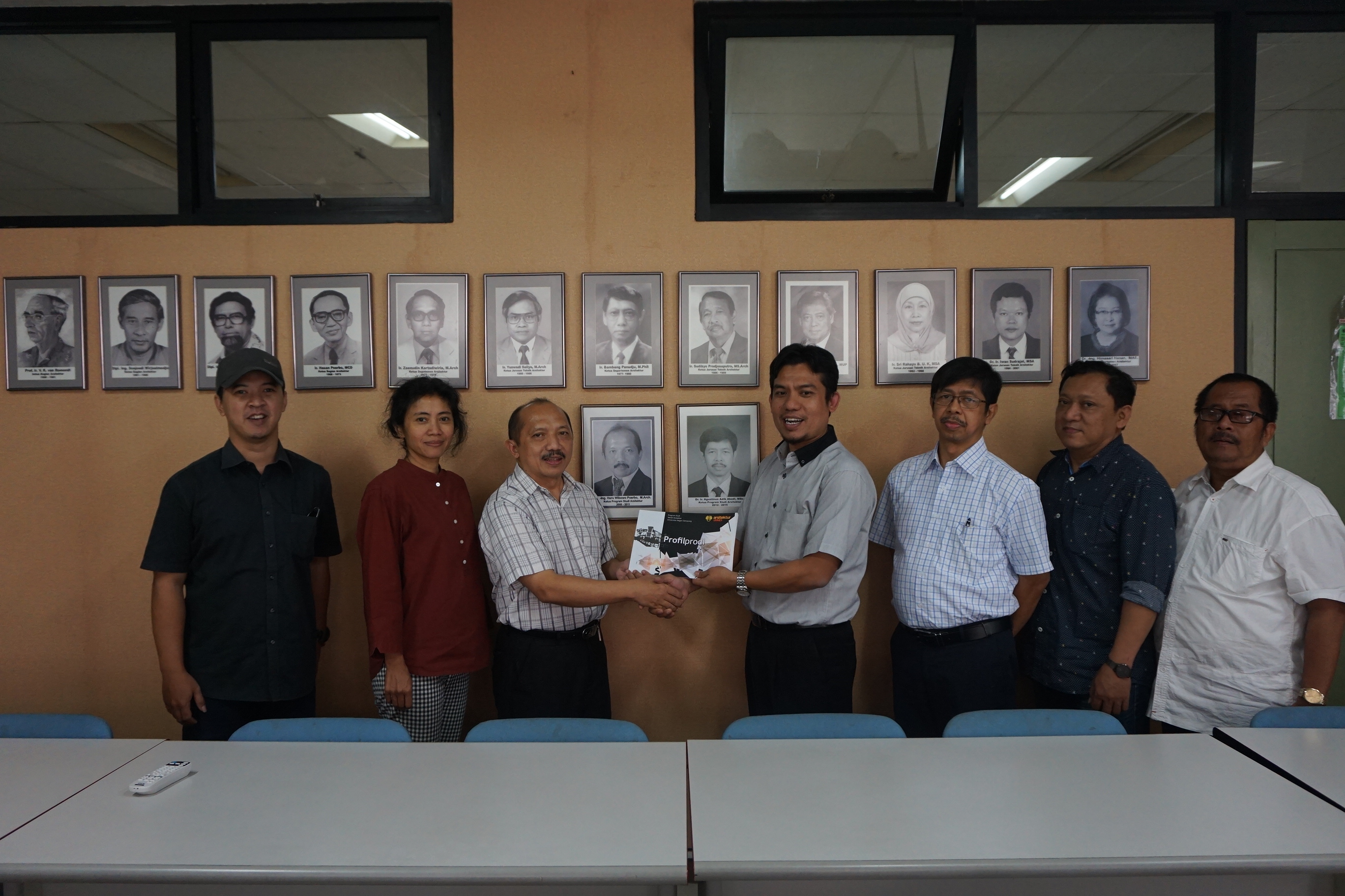 Kunjungan Program Studi Arsitektur Universitas Negeri Semarang