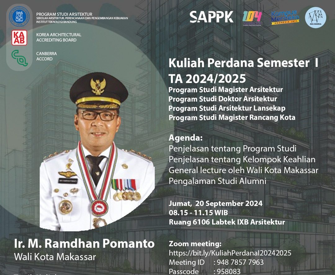 KULIAH PERDANA