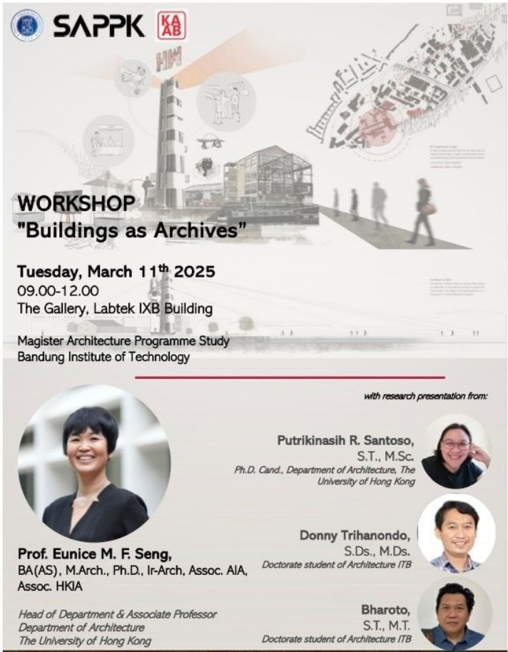 WORKSHOP “BUILDING AS ARCHIVES”