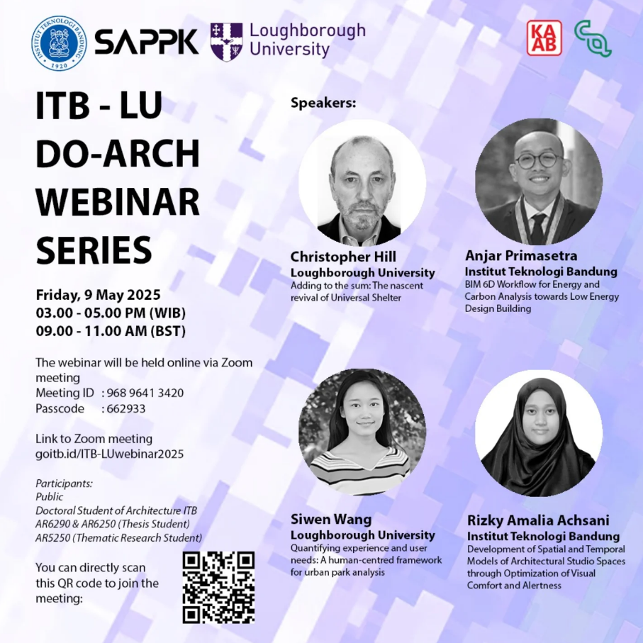 ITB - LU DO-ARCH WEBINAR SERIES