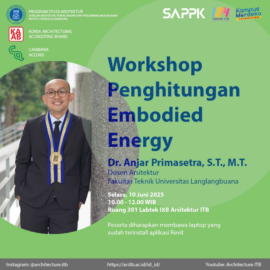 Workshop Penghitungan Embodied Energy